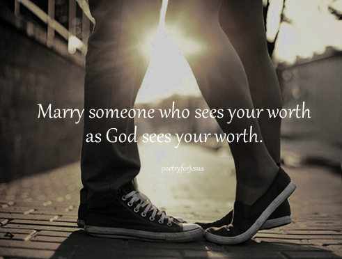 the one worth marrying